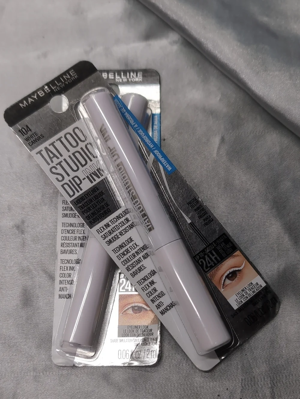 Maybelline Tattoo Studio Dip-Ink Liquid Eyeliner — White Canvas